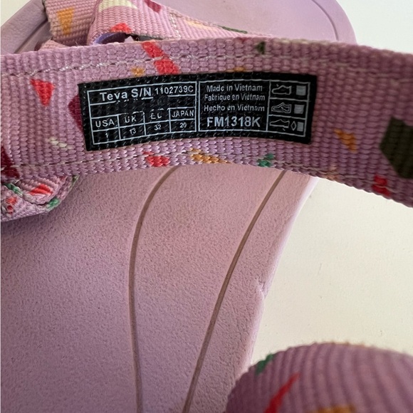 Teva Big Kids’ Hurricane XLT 2 Sandal, Galactic Pastel Purple, K1 (UK13) - Picture 11 of 12